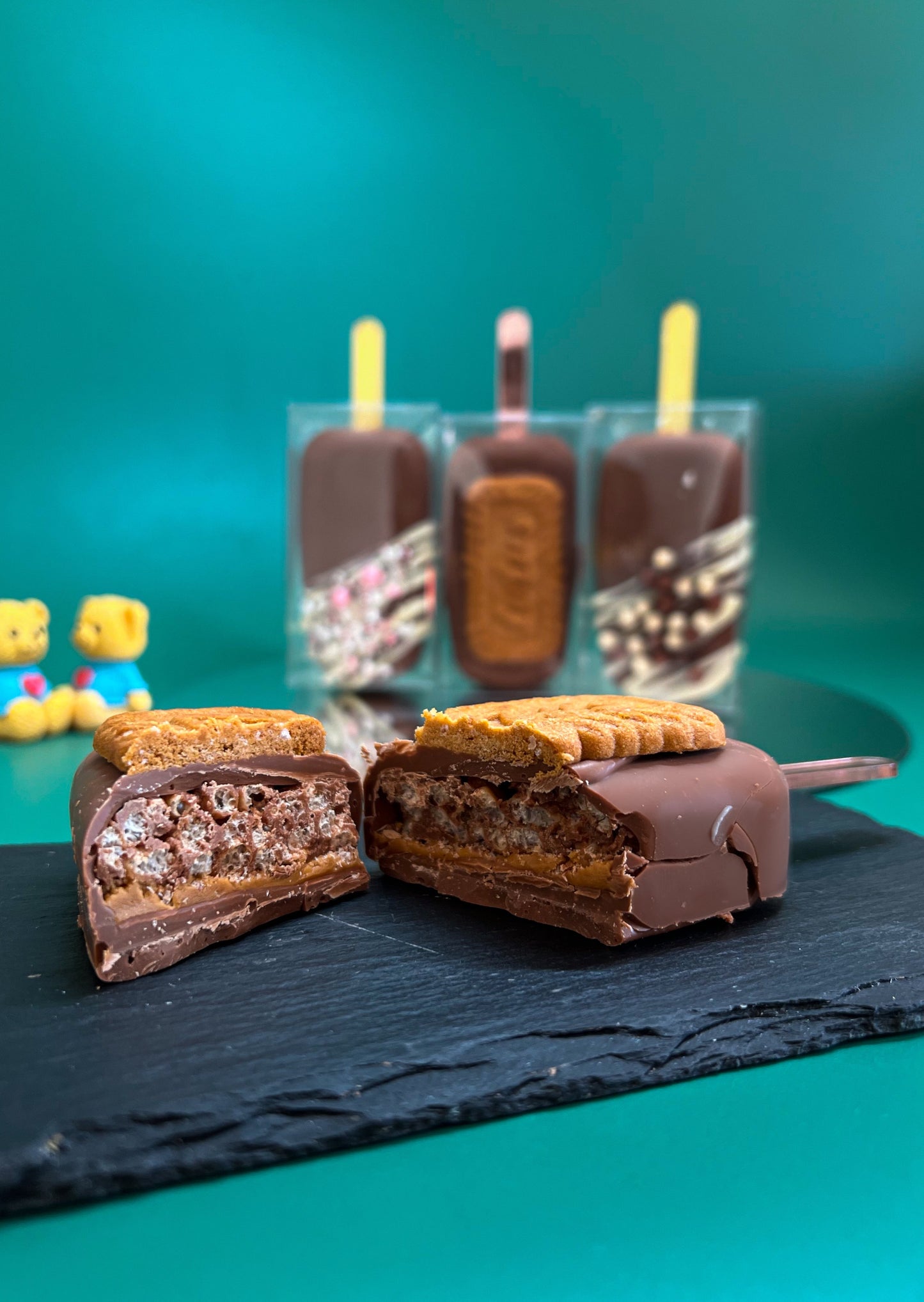 Chocolate Delights: Nutella, Biscoff, and Bueno Symphony