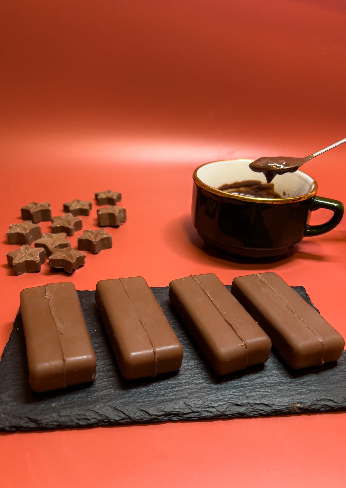 Velvet Hot Chocolate Batons