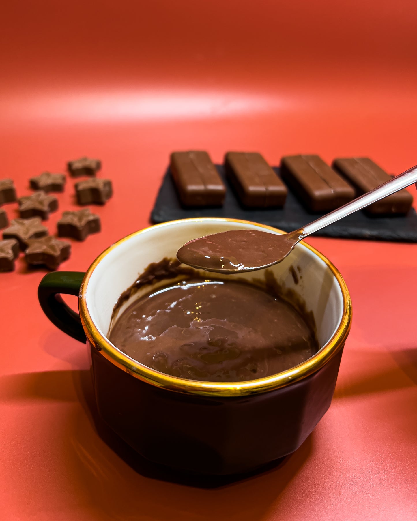 Velvet Hot Chocolate Batons