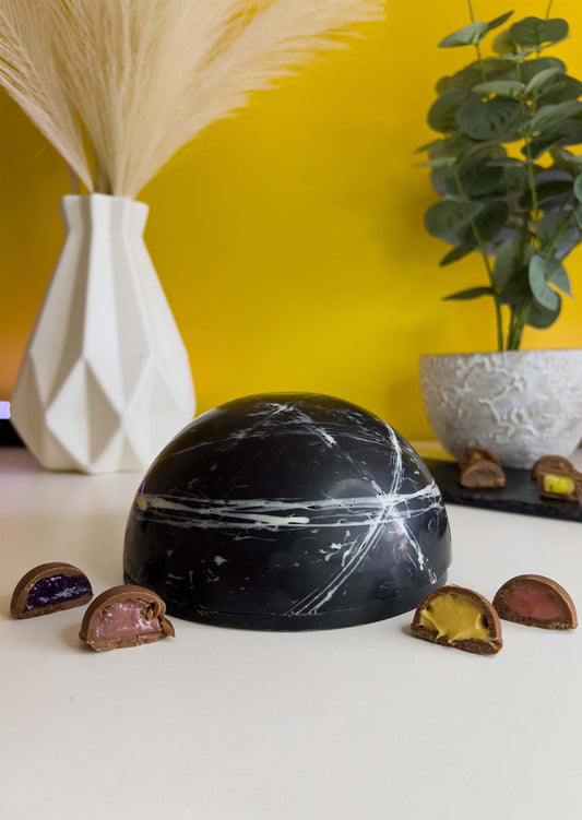 Celestial Choco-Dome and Pralines
