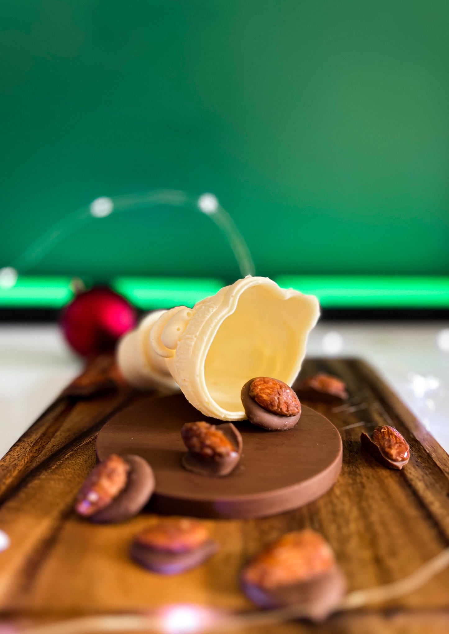 Christmas Snowman With Honey Roasted Almonds