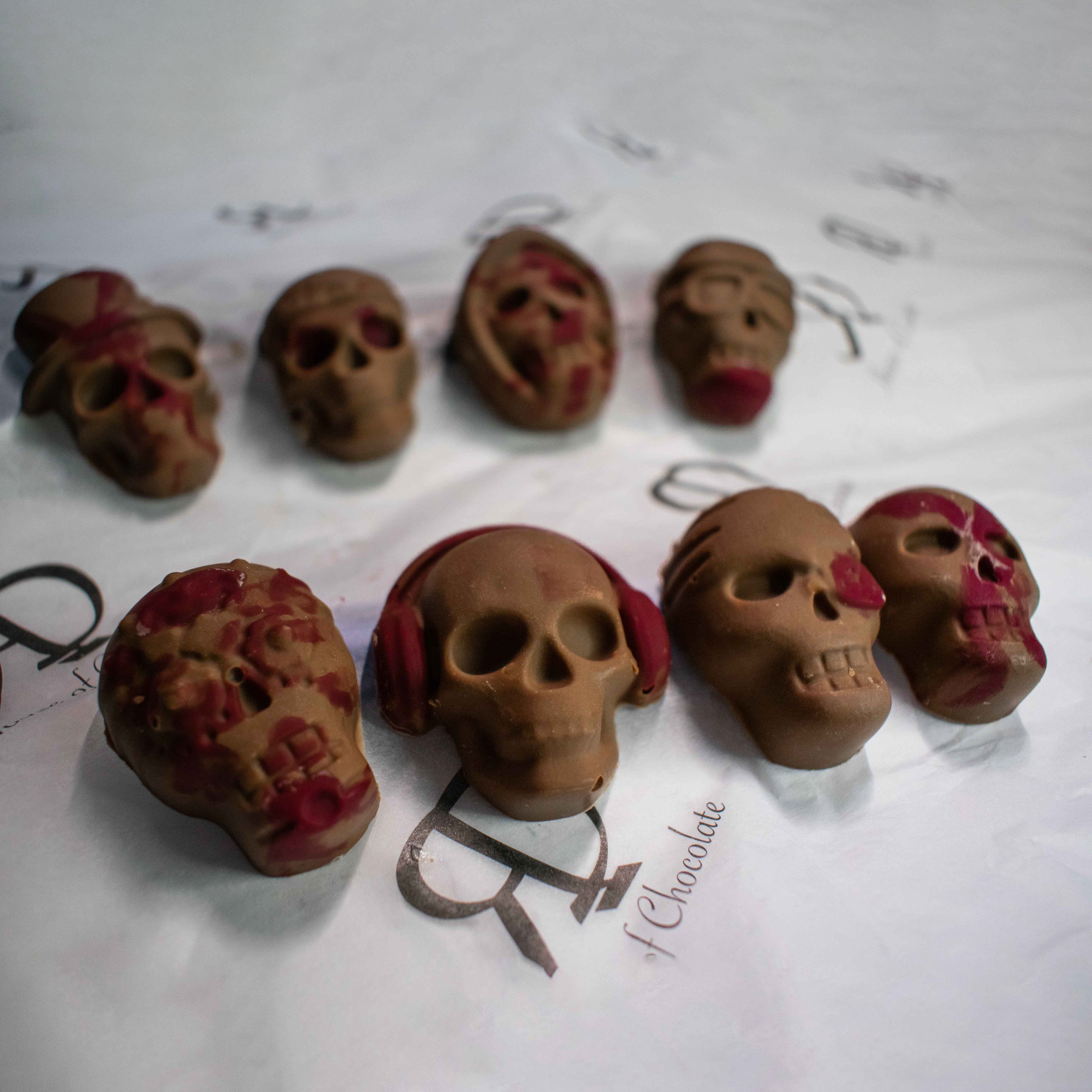 Spicy Hazelnut Skulls