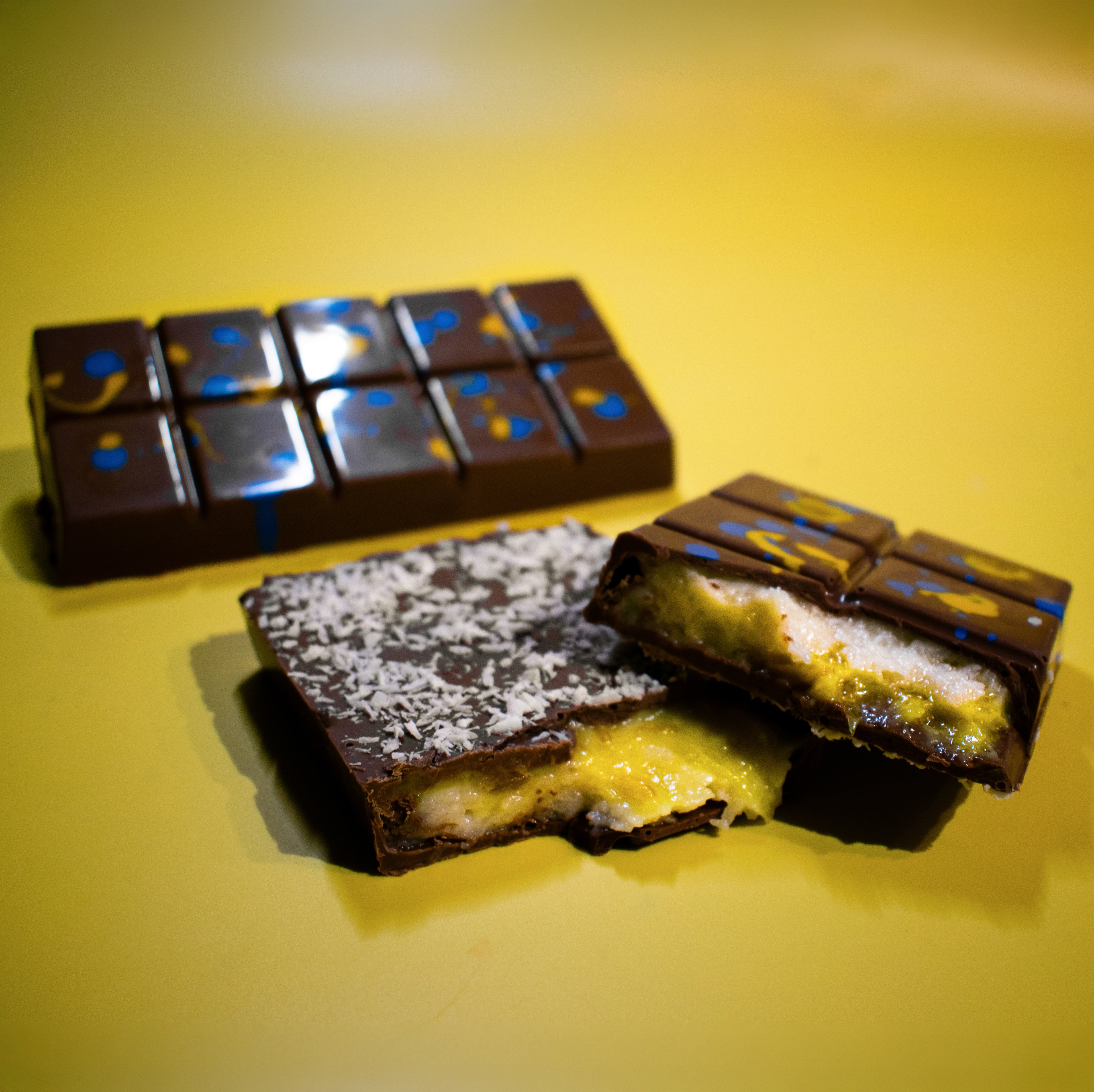 Coconut x Pineapple Chocolate Bar