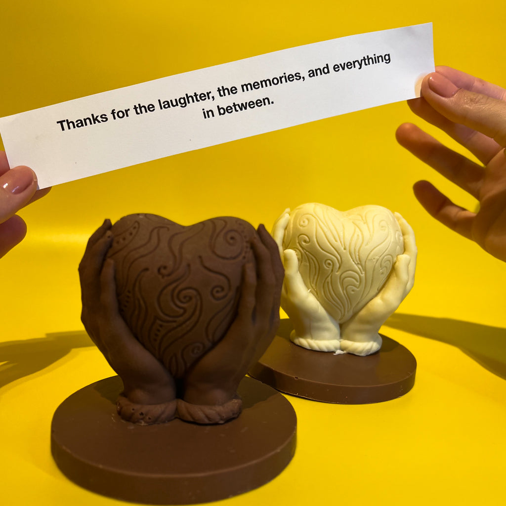 Personalized Heart of Love Chocolate