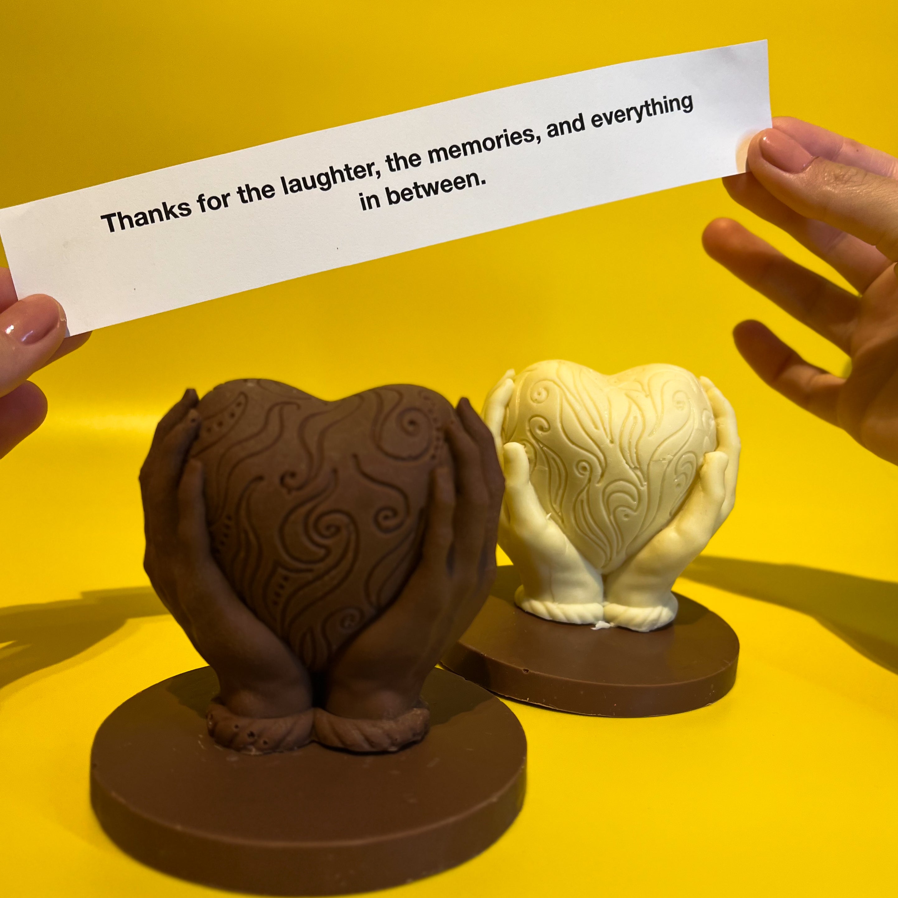 Personalized Heart of Love Chocolate