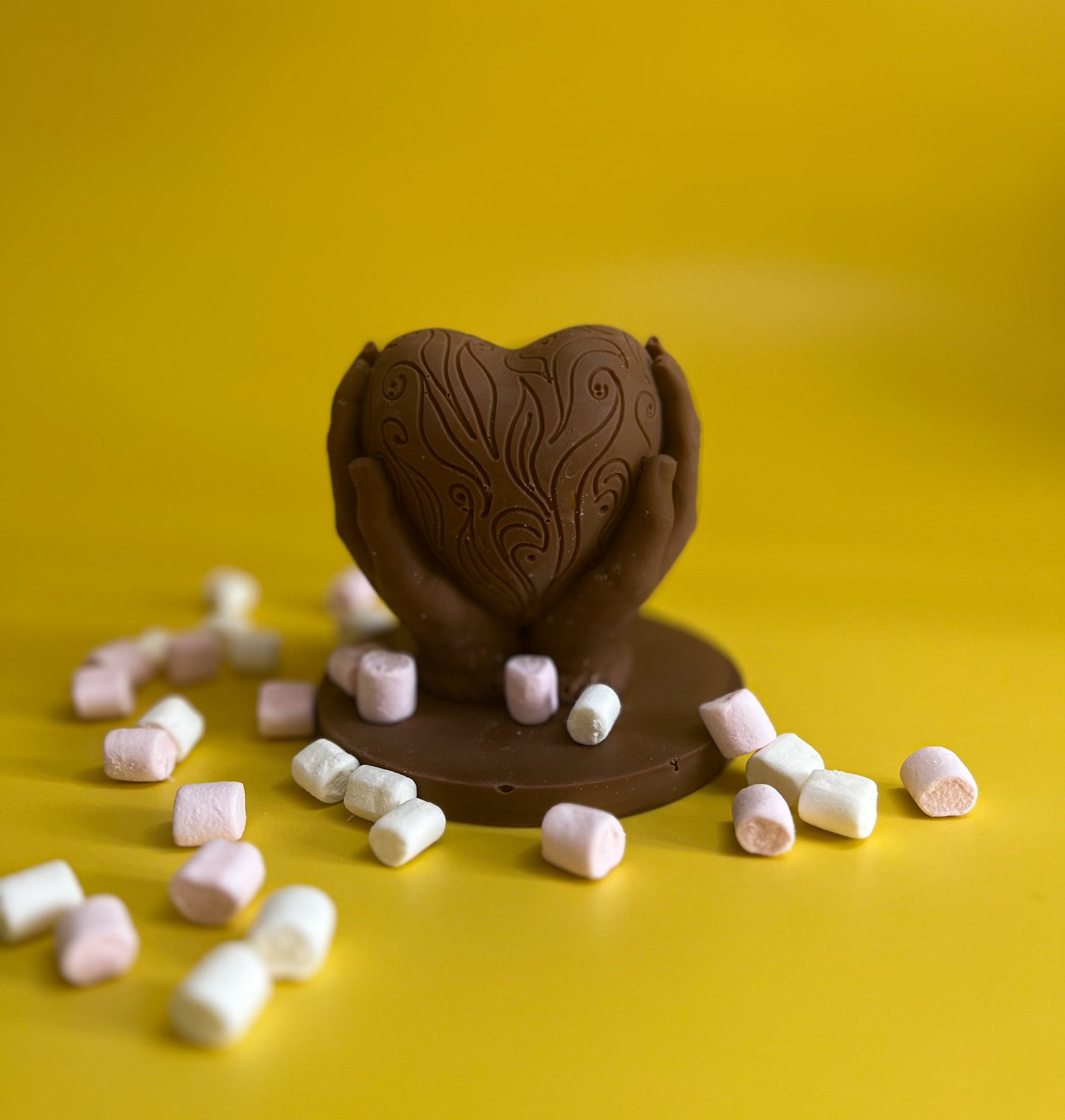 Personalized Heart of Love Chocolate