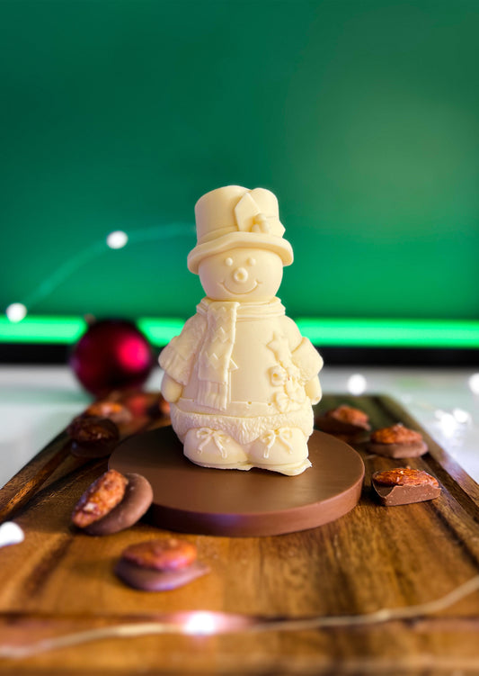 Christmas Snowman With Honey Roasted Almonds